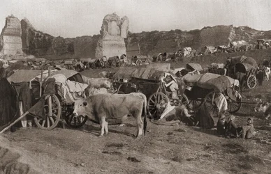 Campo di rifugiati turchi, 1912